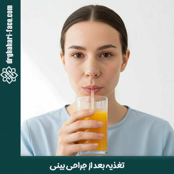 تغذیه بعد از عمل بینی - دکتر حامد قهاری