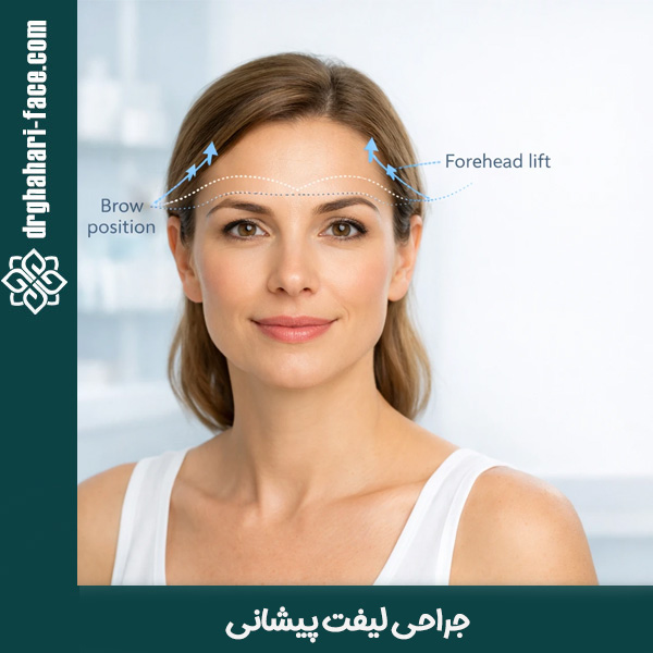 جراحی لیفت پیشانی - دکتر حامد قهاری